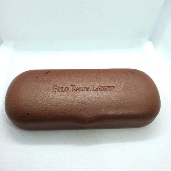 Polo Ralph Lauren Brown Glasses Case - Picture 1 of 7